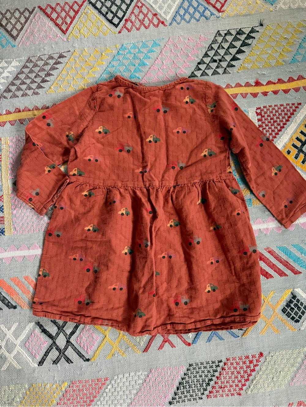 Girls' Bobo choses long sleeve dress - size 24-36mos (96cm)